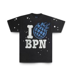 BLUE PLANET - I LOVE BPN TEE / BLACK