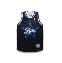 BLUE PLANET - BASKETBALL VEGAS JERSEY / BLACK