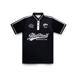 BLUE PLANET - FOOTBALL JERSEY / BLACK