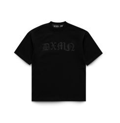 DXMN - JOIN MY HOOD OVERSIZED TEE / BLACK