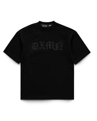 DXMN - JOIN MY HOOD OVERSIZED TEE / BLACK