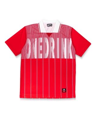 ONEDRINK AND WE GO HOME - JERSEY FOOTBALL / RED