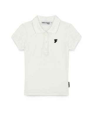 FALLEN ANGELS - F POLO TOP / WHITE