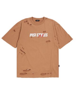 PISI STYLES - DESTROYED (PS.) OVERSIZED TEE - OVALTINE