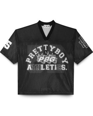 PRETTY BOY GEAR - ATHLETICS MESH JERSEY / BLACK
