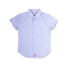 RACCOONCLUB - Blushing short sleeved shirt / Blue