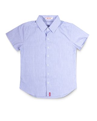 RACCOONCLUB - Blushing short sleeved shirt / Blue