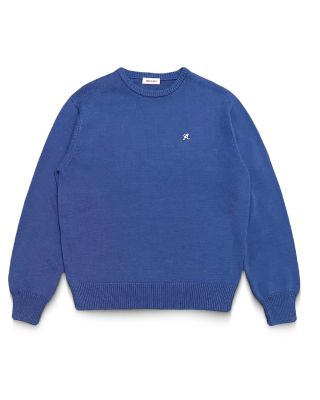 RACCOONCLUB - Knitted long sleeved with R logo / Blue