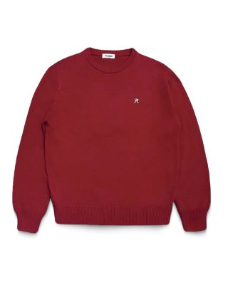 RACCOONCLUB - Knitted long sleeved with R logo / Red