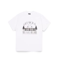 GETRICH AND WE GO HOME - HOME TEE / WHITE