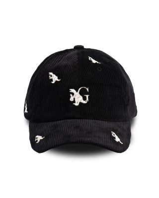 GETRICH AND WE GO HOME - EMBROIDERY DINOSAUR CAP / BLACK