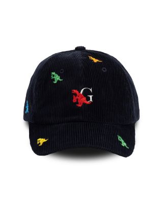 GETRICH AND WE GO HOME - EMBROIDERY DINOSAUR CAP / NAVY