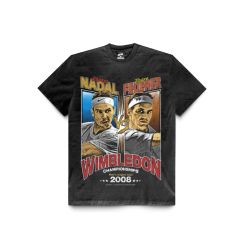 COSMIC - NADAL VS FEDERER / FADED BLACK