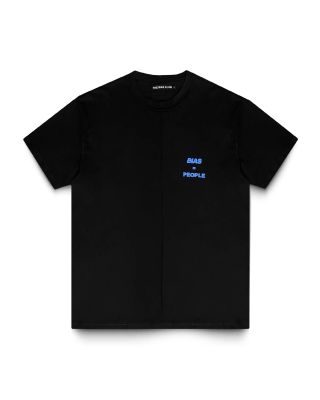 THE BIAS CLUB - BIAS IS PEOPLE TEE / BLACK