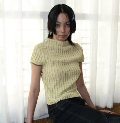 FALLEN ANGELS - MADELYN TOP / SAGE GREEN