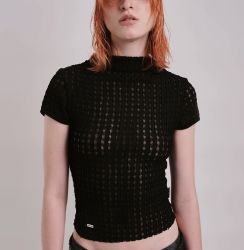 FALLEN ANGELS - MADELYN TOP / BLACK