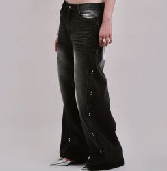 FALLEN ANGELS - FOGGY JEANS / BLACK