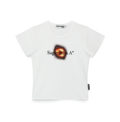FALLEN ANGELS - BLACK HOLE TEE / WHITE