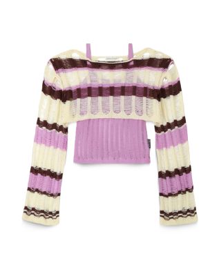 FALLEN ANGELS - NICOLE MESH SET / PINK