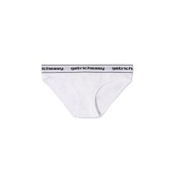 GETRICHEASY - WOMEN'S CLASSIC BRIEFS PANTY / WHITE