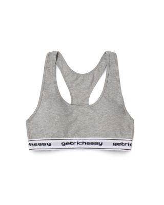 GETRICHEASY - WOMEN'S CLASSIC SPORTS BRA / GREY