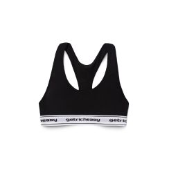 GETRICHEASY - WOMEN'S CLASSIC SPORTS BRA / BLACK