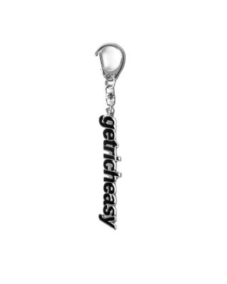 GETRICHEASY - KEYCHAIN / BLACK