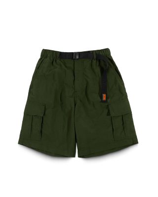 GETRICHEASY - AUTHENTIC NYLON SHORTS / OLIVE