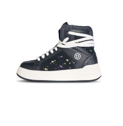 DAYBREAK X 1MILL HIGH TOP HEMP SNEAKER / BLACK