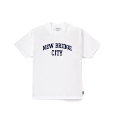 GETRICHEASY - NEW BRIDGE CITY LOGO TEE / WHITE
