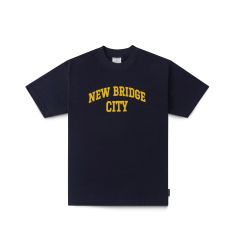 GETRICHEASY - NEW BRIDGE CITY LOGO TEE / NAVY