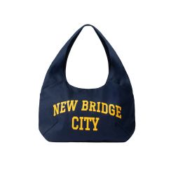 GETRICHEASY - NEW BRIDGE CITY TOTE BAG / NAVY