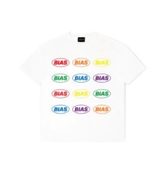 THE BIAS CLUB - COLORFULLY BIASED / WHITE