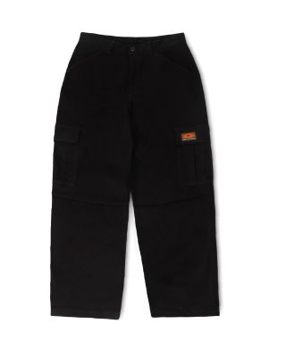 GETRICHEASY - MILITARY CARGO PANTS / BLACK