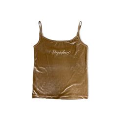 VGH - VELVET CAMI TOP / BROWN