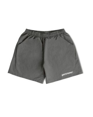 GETRICHEASY - RIPSTOP NYLON SHORTS / GREY