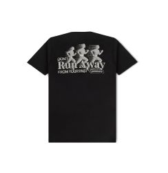 GETRICHEASY - REFLECTIVE  TEE / BLACK