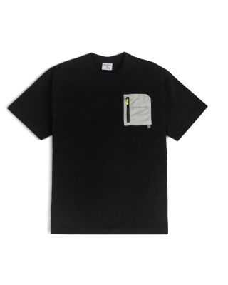 GETRICHEASY - POCKET TEE / BLACK