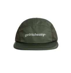 GETRICHEASY - SIDE MESH CAP / MOSS GREEN