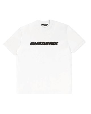 ONEDRINK AND WE GO HOME - SPORT COLLECTION 2025 LOGO TEE / WHITE