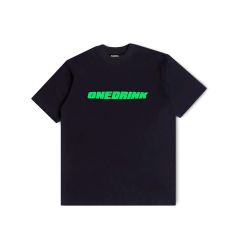 ONEDRINK AND WE GO HOME - SPORT COLLECTION 2025 LOGO TEE / NAVY