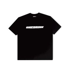 ONEDRINK AND WE GO HOME - SPORT COLLECTION 2025 LOGO TEE / BLACK
