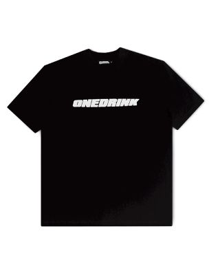 ONEDRINK AND WE GO HOME - SPORT COLLECTION 2025 LOGO TEE / BLACK