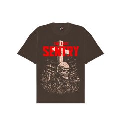 HEAVENTOWNBOY - DEADVERSE LAST SENTRY TEE / MOCHA