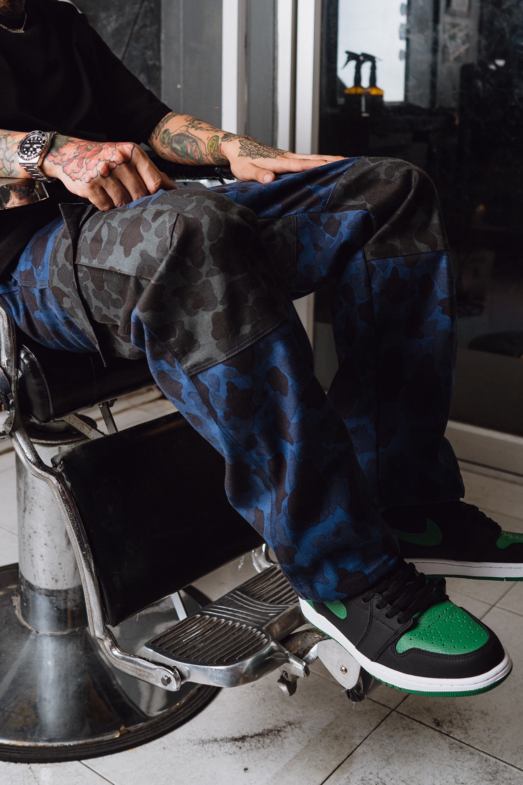 Sweeks 'Multi Camo' Cargo Pants