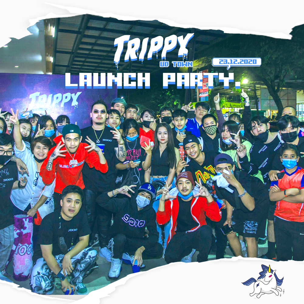 TRIPPY UD TOWN - LAUNCH PARTY!